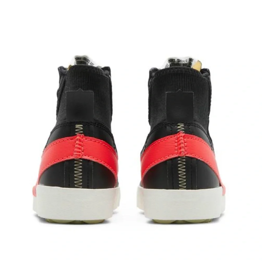 Nike Men’s BLAZER MID '77 JUMBO
BLACK/BRIGHT CRIMSON-SAIL
Sneakers 
DD3111 001 - Picture 8 of 16